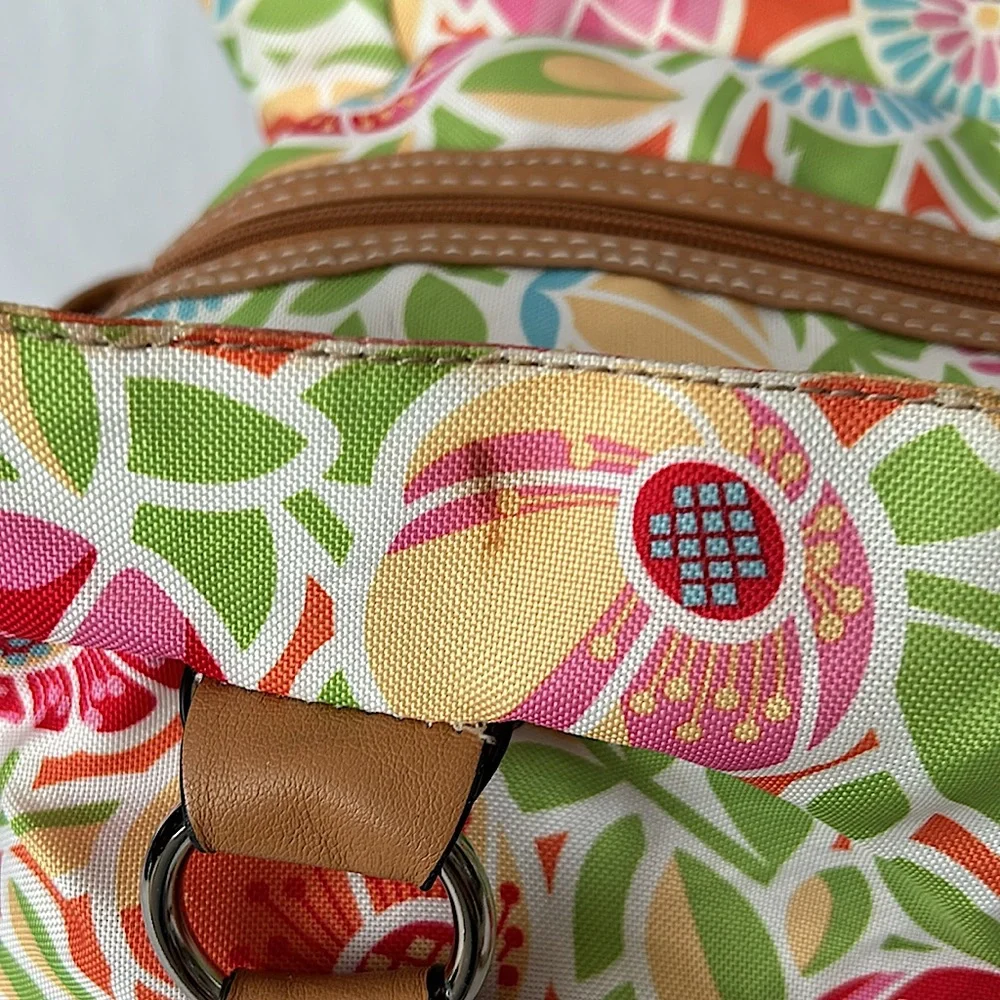 Lily Bloom Super Cute Multicolor Floral Tote Purse Bag πΈπΈ - Picture 12 of 16